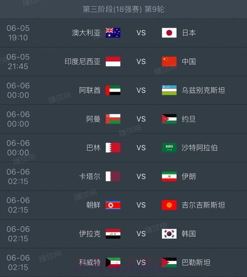 世界杯赛程哪里看